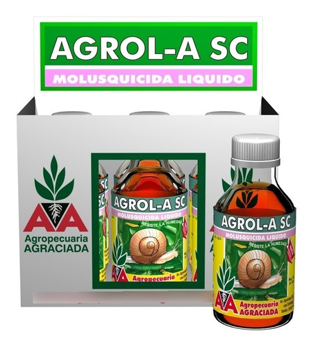 Caracolicida Líquido Liquido Agrol A 100cc