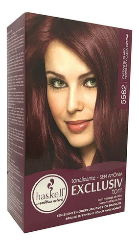 Tonalizante Haskell Exclusiv Tom 5562 Cast Clar Verm Vio Esp