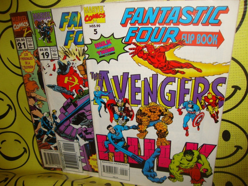 Fantastic Four Cuatro Fantasticos Comic Marvel Todo Por $350