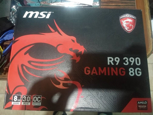 Imagen 6 de 6 de Tarjeta De Video Radeon R9 390 8 Gb Msi Usada