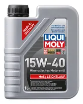 Comprar Aceite Motor Mineral 15w40 Mos2 Leichtlauf 1lt Liqui Moly Lm