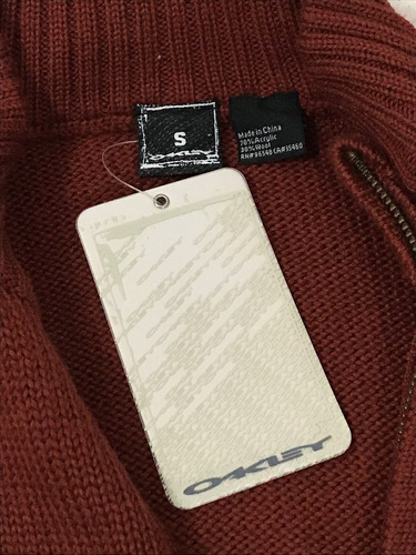 Sueter Sweter Oakley Acrilico Algodon 100% Original Nuevo