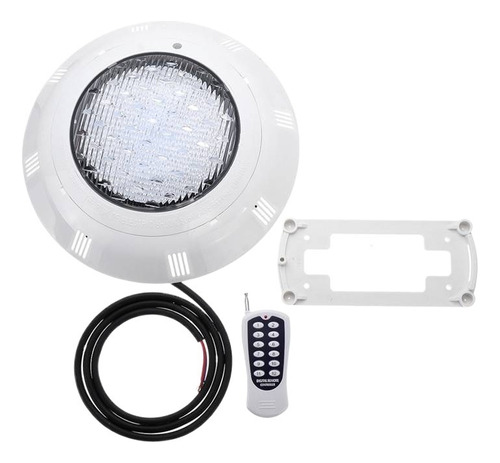 Piscina Led Rgb Cambio Luz Impermeable Control Remoto 12v