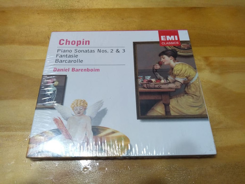 Chopin. Piano Sonatas. Fantasie - Barenboim - Cd - Nuevo