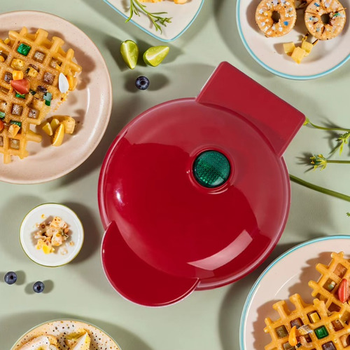 Mini Maquina Waflera Y Donas Máquina Hacer Wafles O Donas