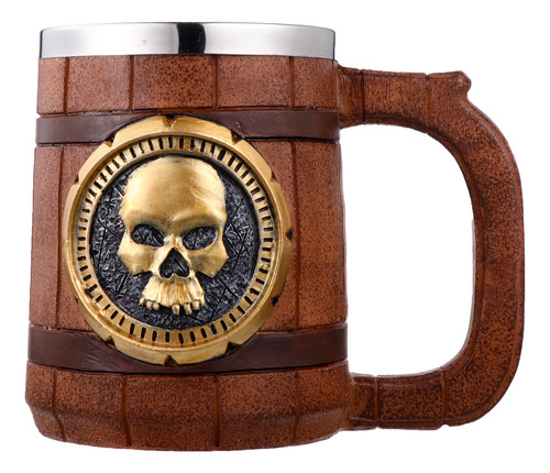 Vaso Para Beber Viking Skull Cup Household