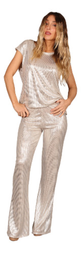 Pantalon Palazzo Donna Elastizado