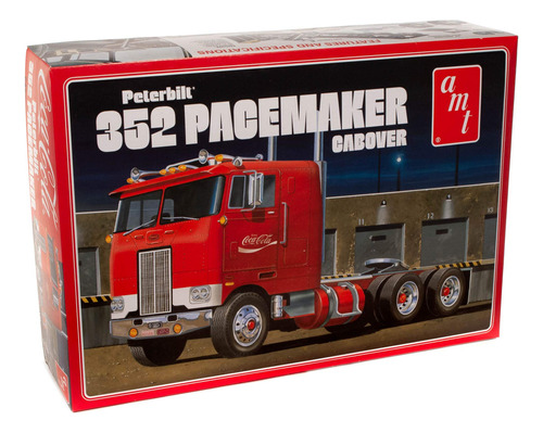 Amt Peterbuilt 352 Pacemaker Cabover (coca Cola) Kit De Mode