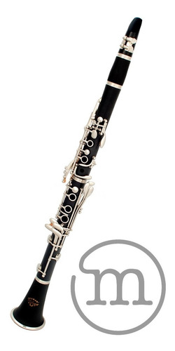 Imagem 1 de 6 de Clarinete Milano Custom Boehm Si Bemol 17 Chaves C/ Case Top