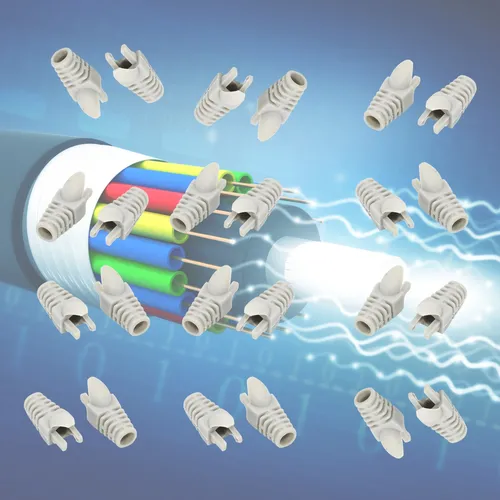 Capuchon Protector Conector Rj45 Gris X 50 Unidades