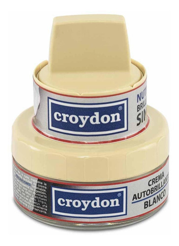 Imagen 1 de 1 de Betun Crema Autobrillo Blanco Para El Hogar Croydon