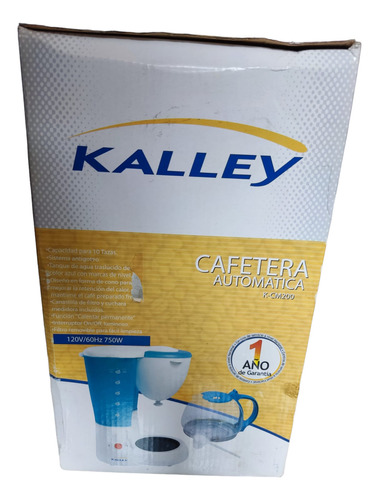 Cafetera Automatica Kalley 10 Tazas