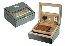 Comprar Caja Para Habanos Humidor Para Puros Cigarros Higrometro