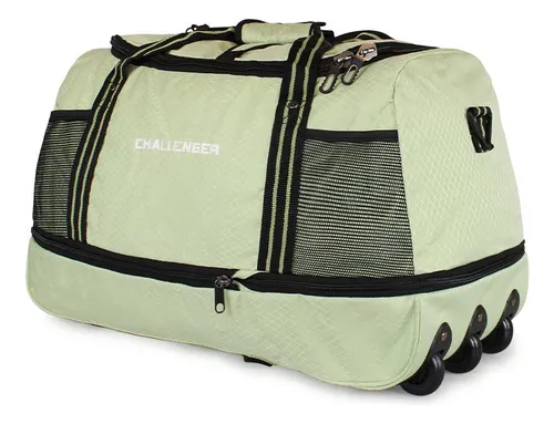Equipaje De Mano Con Ruedas Verde Challenger