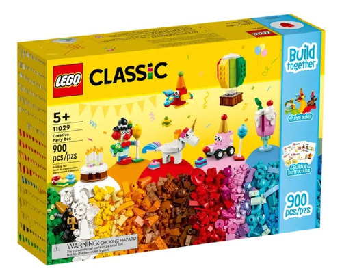 Lego 11029 Classic Caja Creativa Fiesta Kit De Construcción