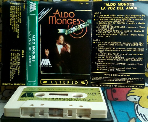 Aldo Monges- La Voz Del Amor