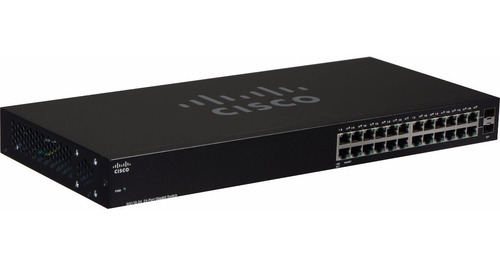 Imagen 3 de 4 de Switch Rackeable Cisco Sg110 24 Puertos 10/100/1000 Gigabit