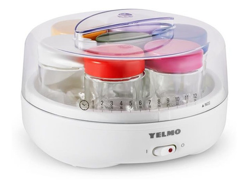 Yogurtera Fabrica D Yogurt Electrica Yelmo Yg-1700 7 Frascos