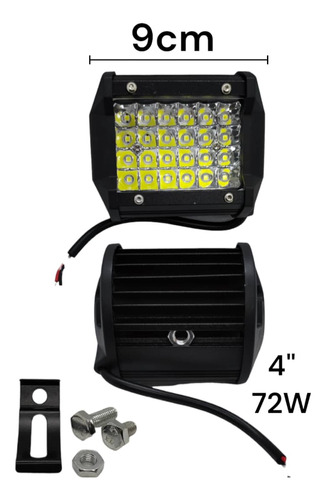 Faro Barra Led 4 Pulgadas 72 Watts 