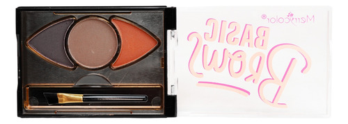 Paleta De Sombras Para Ojos 3 Piezas Con 9 Tonos Total Varios Tonos Caja Ojo
