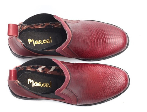 Bota De Dama De Cuero Marcel Calzados (mod.21700)