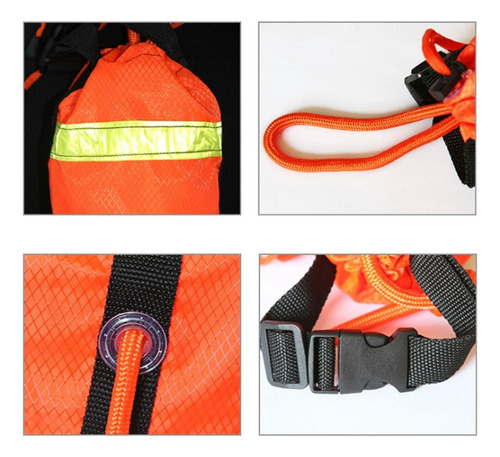 Bolsa De Tiro De Cuerda Arrojable, Bolsa De Tiro, Bolsa 16m