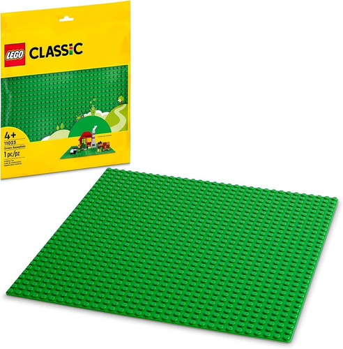 Set De Juguetes De Construccion Lego Classic Green Baseplat