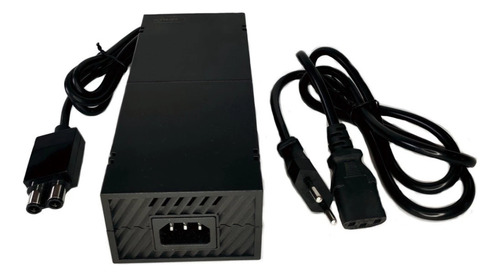 Fonte Compativel Xbox One 2 Pinos Bivolt + Cabo De Energia