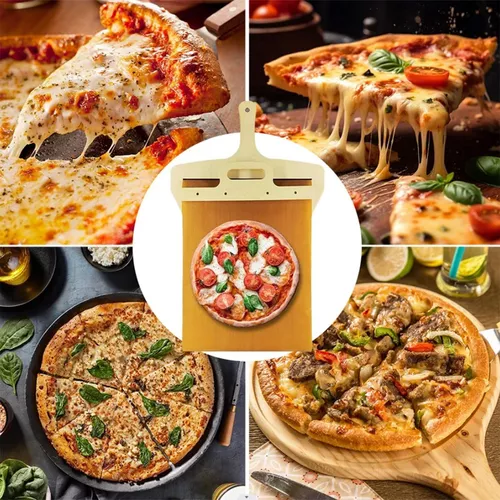 Peladora De Pizza Deslizante - Pala Pizza Scorrevole, La Pel