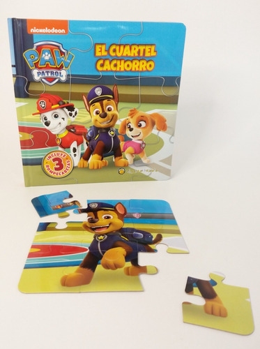 Imagen 1 de 1 de Libro El Cuartel Cachorro - Paw Patrol
