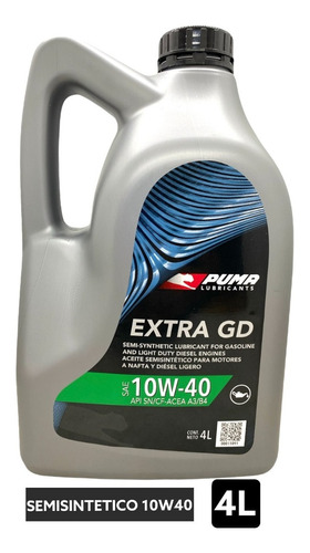 Aceite Semisintetico 10w40 Nafta Diesel Puma Extra Gd 4l