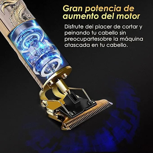 Aparador De Cabelo Trimmer Pro Máquina De Cortar Cabelo