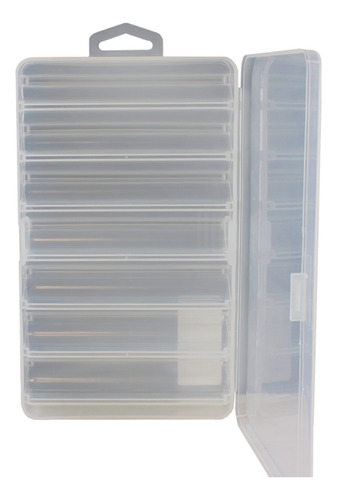 Estojo De Pesca Abs 2 Lados 14 Repartição Dw-001 - Deyu