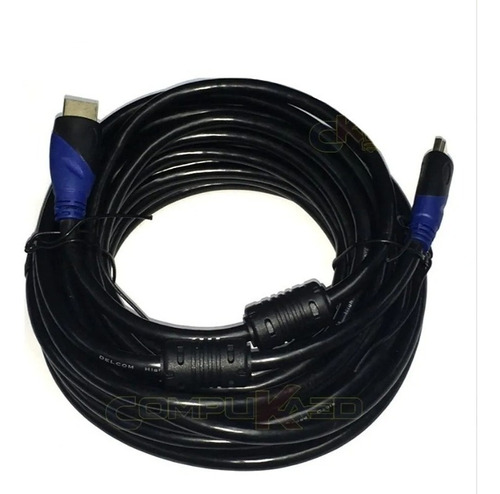 Cable Hdmi De 20 Metros Machos Delcom Full Hd Version 1.4a