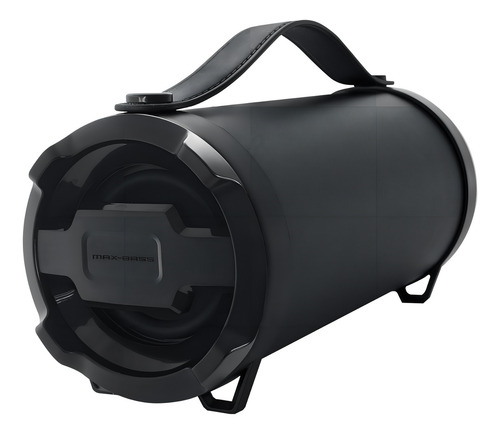 Parlante Microlab Maxbass Portátil Con Bluetooth Negra