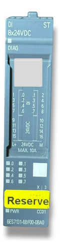 Tarjeta Siemens 6es7 131-6bf00-0ba0 (Usado)