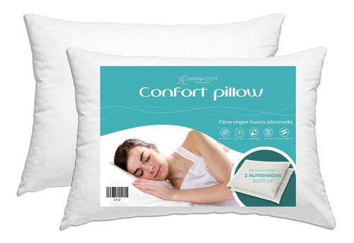 Pack 2 Almohadas Confort Pillow 50×70 Buenas Y Baratas