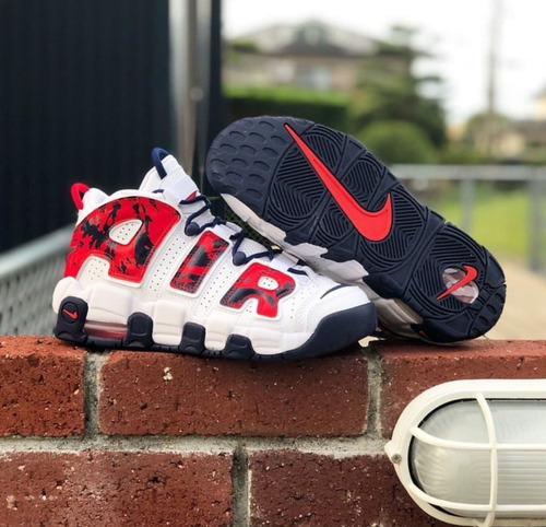 Nike Air More Uptempo (talle 41arg/ 8.5us/ 26.5cm) Únicas! (Usado)