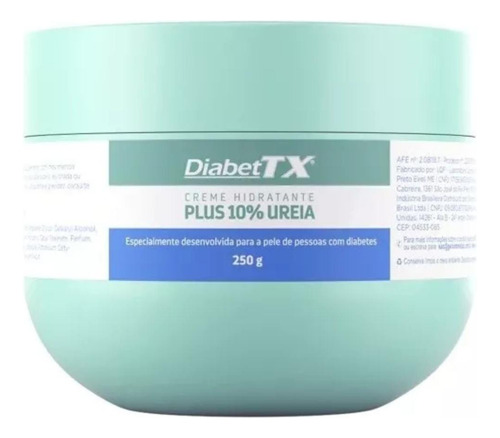 Creme Hidratante Plus 10% Uréia Diabettx 250g Goicoechea