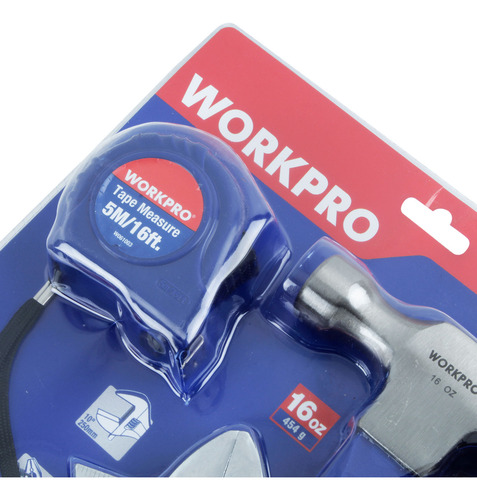Juego De Herramientas Combinadas Workpro // Ferrenet