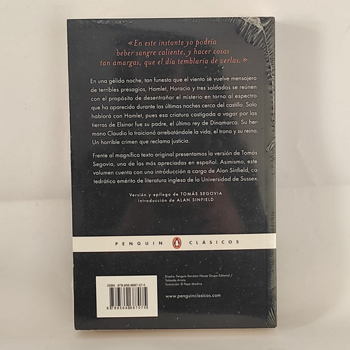Imagen 3 de 3 de Hamlet William Shakespeare Pengüin Libro Nuevo Y Sellado