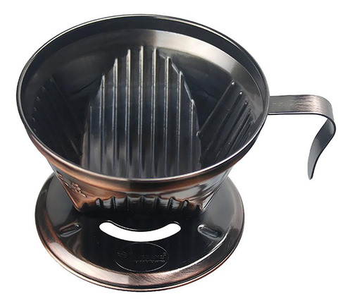 Titular De De Reemplazo Cafetera Reutilizable Acero Bronce
