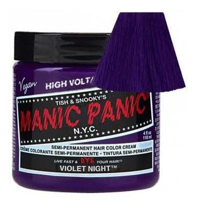 Tinte En Crema Semipermanente Manic Panic Violet Night