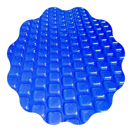 Capa Térmica Para Piscina 2,5x5,5 300 Micras Proteção Uv Cor Azul