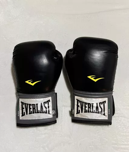 GUANTES DE BOXEO EVERLAST 12 OZ NEGROS