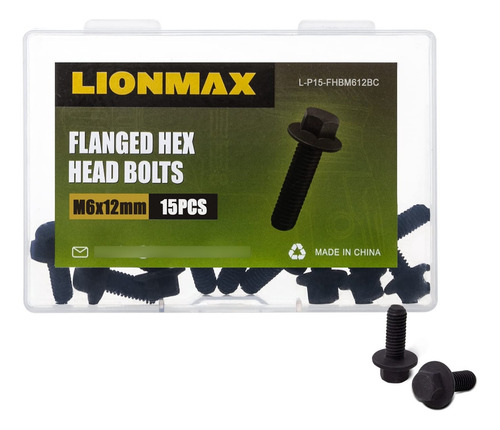 Tornillos Con Cabeza Hexagonal De Acero Al Carbono M6x12 Mm