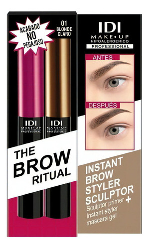 Primer Laminador Cejas Idi Make Up The Brow Ritual Color 01 BLONDE CLARO