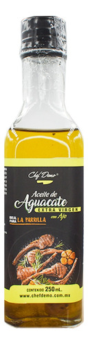 Aceite Extra Virgen De Aguacate Con Ajo