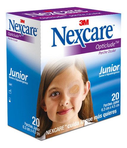 Parche Nexcare Ocular Junior X 20und