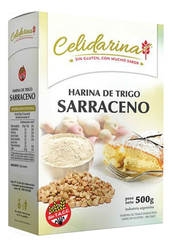 Harina De Trigo Sarraceno 500 G Sin Tacc - Kosher